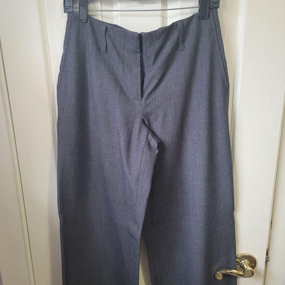 Grey trousers size 6 - wide leg